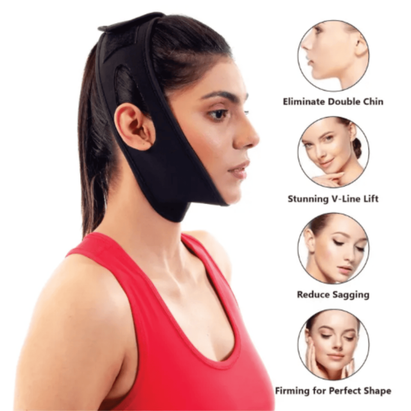 Face Slimming Brace | V - Line - Majbori