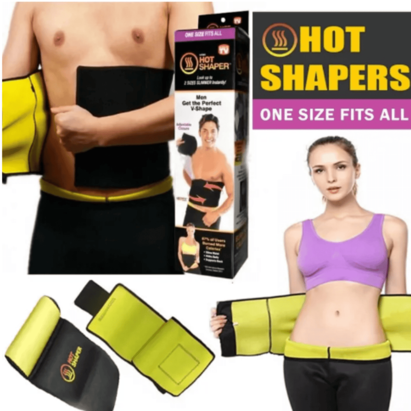 Hot Shaper Belt – Belly Fat Burner - Majbori