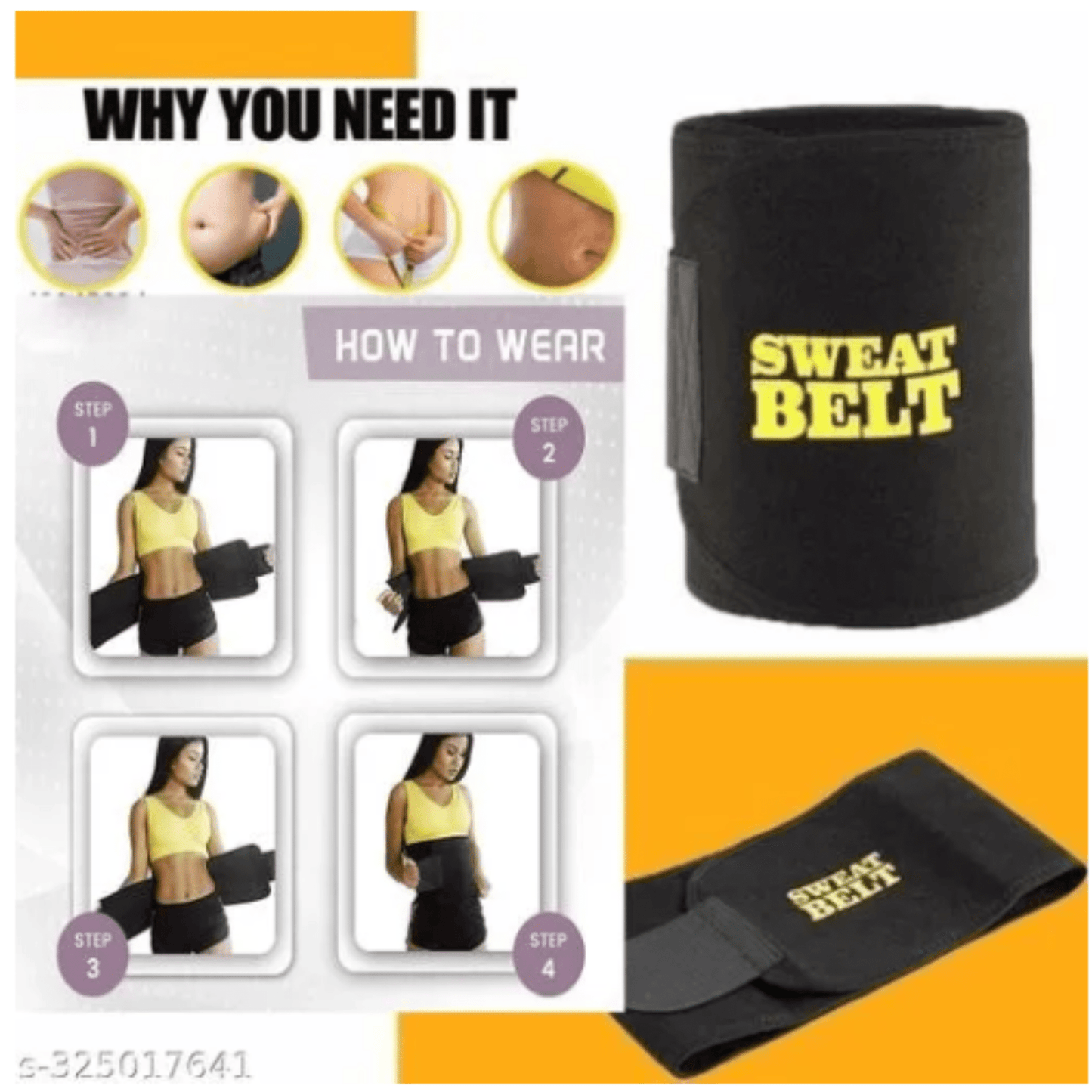 Hot Shaper Belt – Belly Fat Burner - Majbori