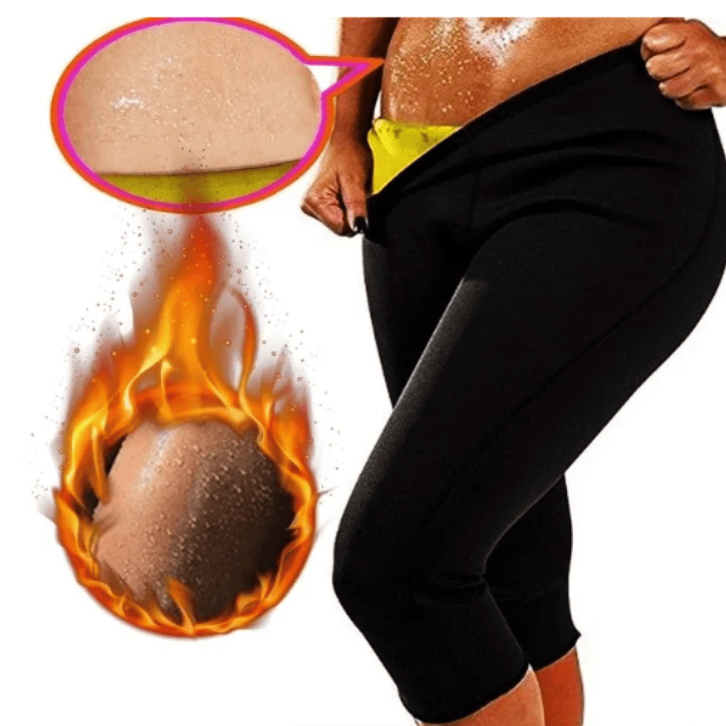 Neoprene Slimming Pants | Weight Loss - Majbori