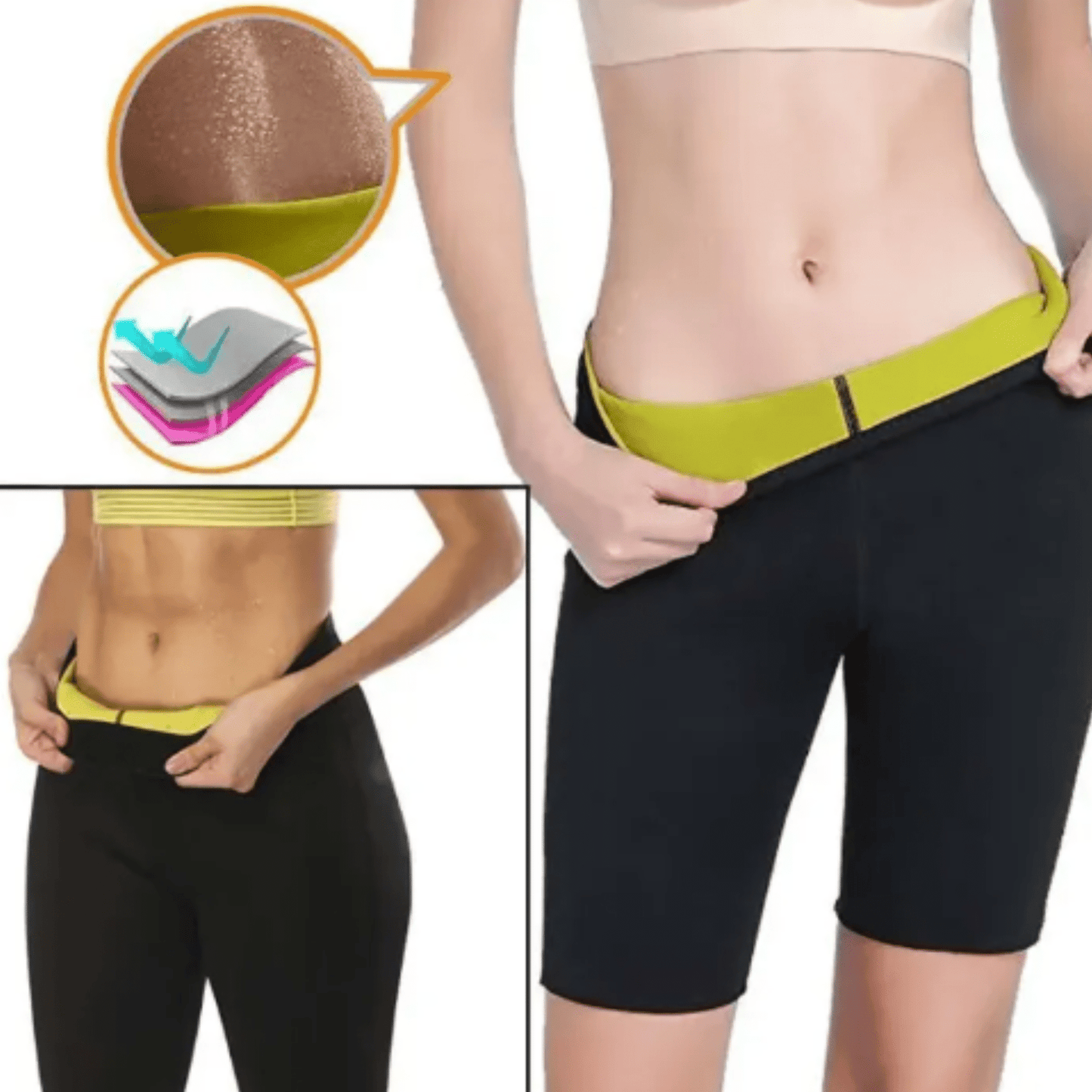 Neoprene Slimming Pants | Weight Loss - Majbori