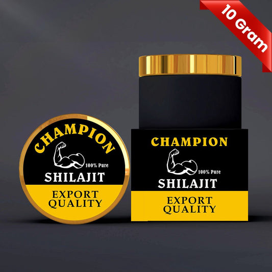 CHAMPION Pure Shilajit – 10g | From Gilgit to Your Doorstep - Majbori