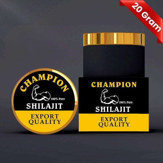 CHAMPION Pure Shilajit – 20g | From Gilgit to Your Doorstep - Majbori