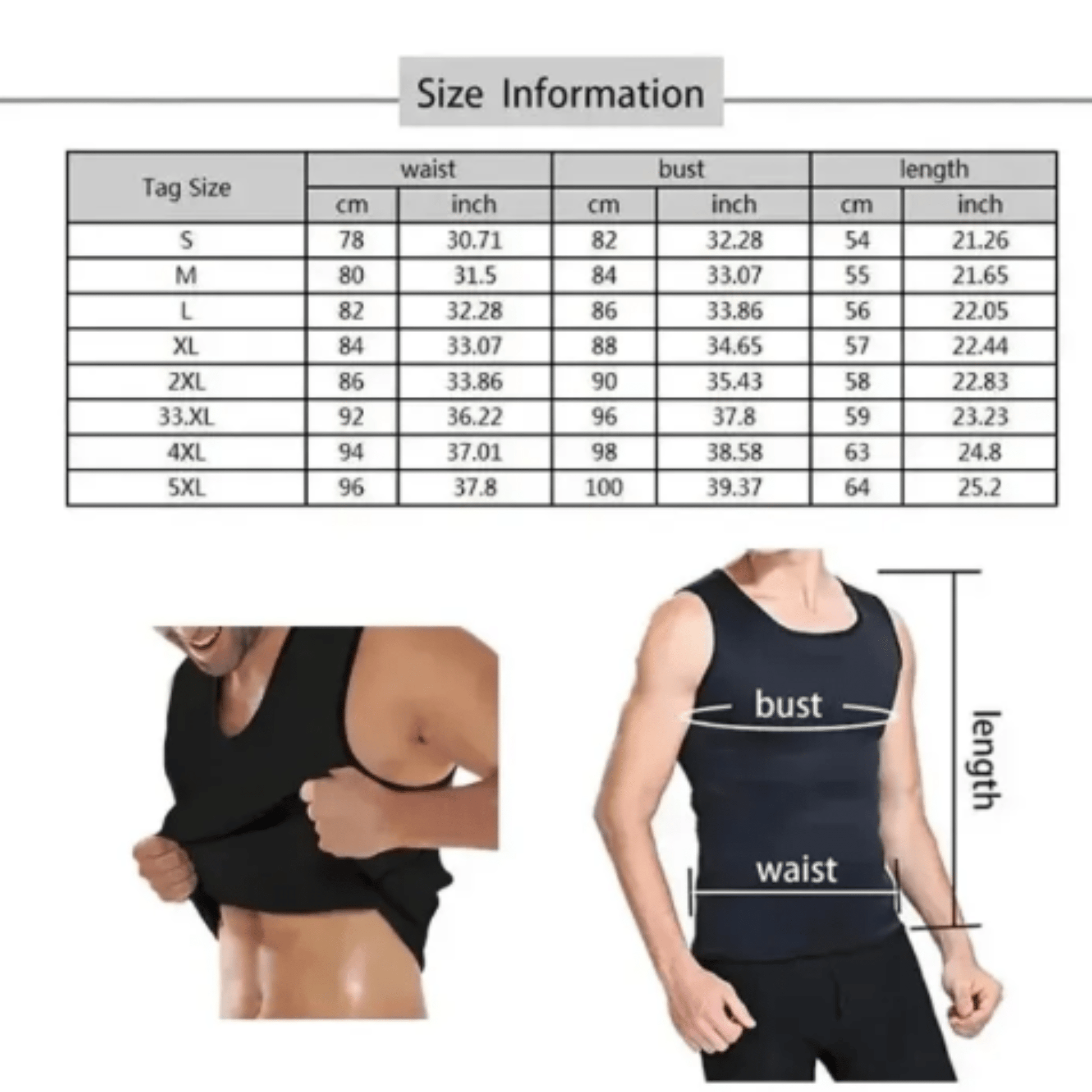 Neoprene Slimming Shirt | Men’s Hot Shaper - Majbori