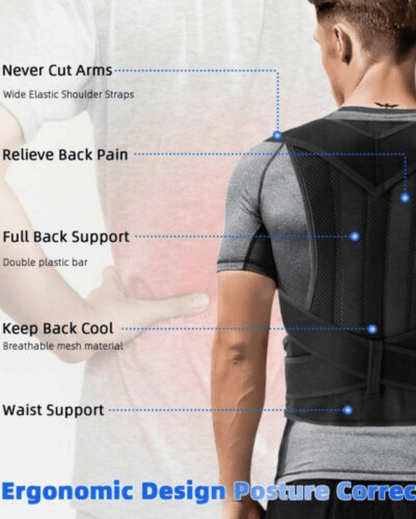 Posture Corrector | Adjustable Belt for Men & Women - Majbori